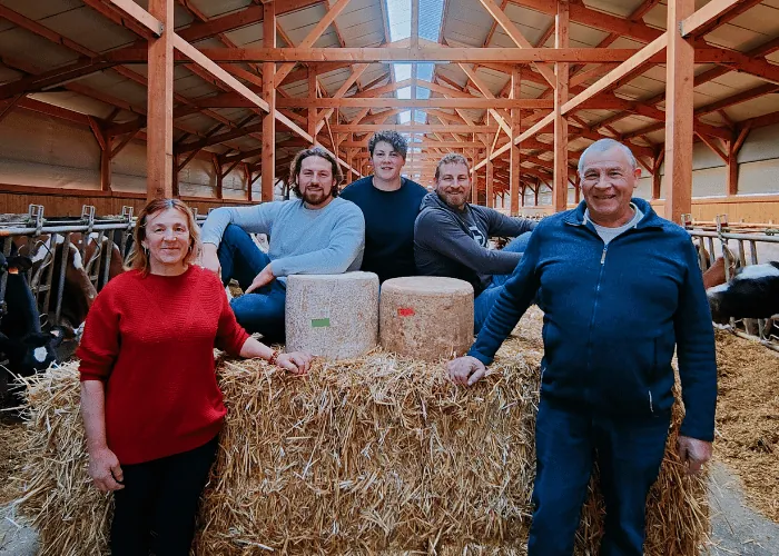 La famille de la Ferme de Ferrand